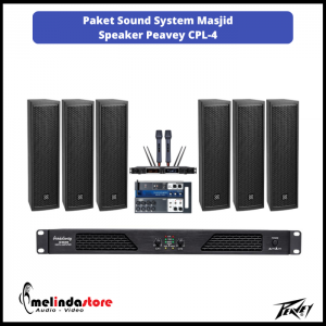 Paket Sound System Masjid Indoor Speaker Peavey - 6 Speaker
